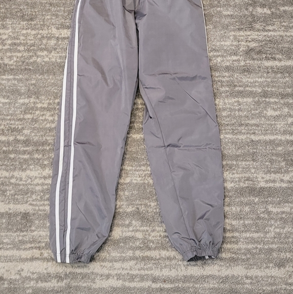 Shape Grey Side Stripe Shell Joggers - Picture 2 of 7